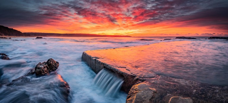 aslings beach rock pool