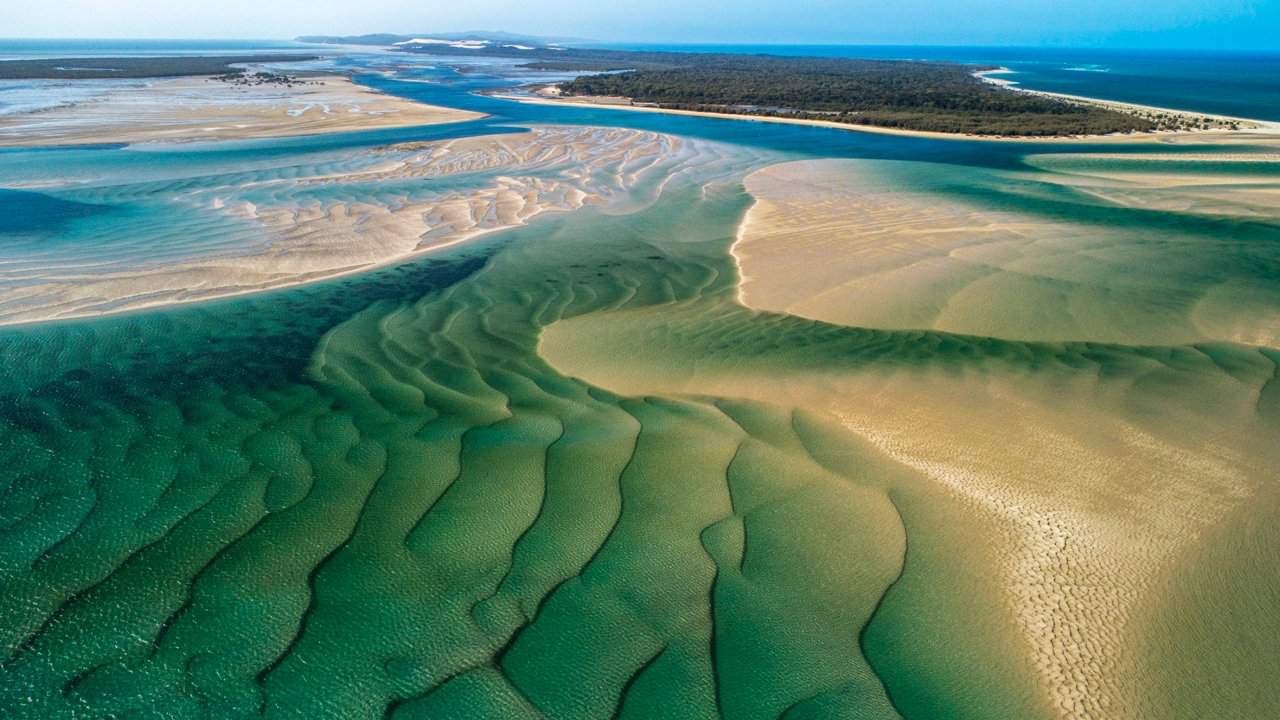 best things to do in moreton bay going to the beach