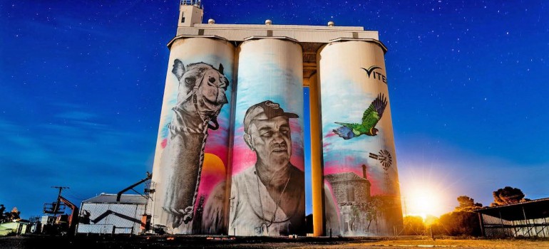 best things to do in port pirie visiting the silo art