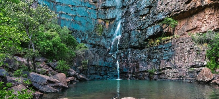 black rock falls