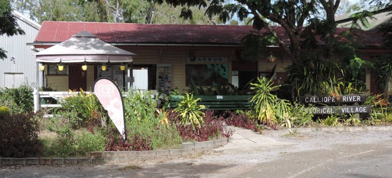 calliope river historical village