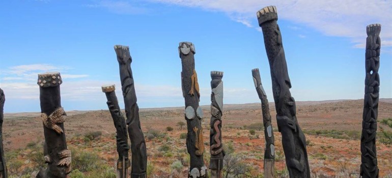 cultural walk trail in broken hill