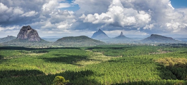 glass house mountains