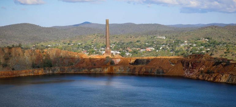 historic gold mine in mount morgan