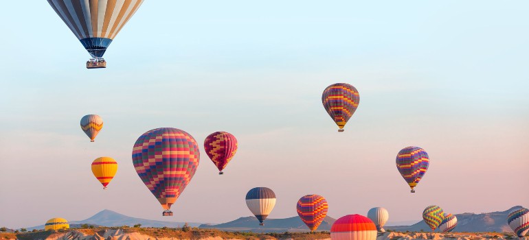 hot air balloons in surfers paradise