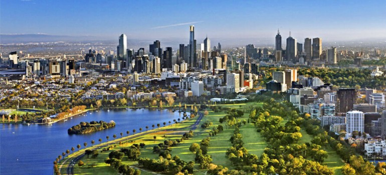 melbourne birdseye view