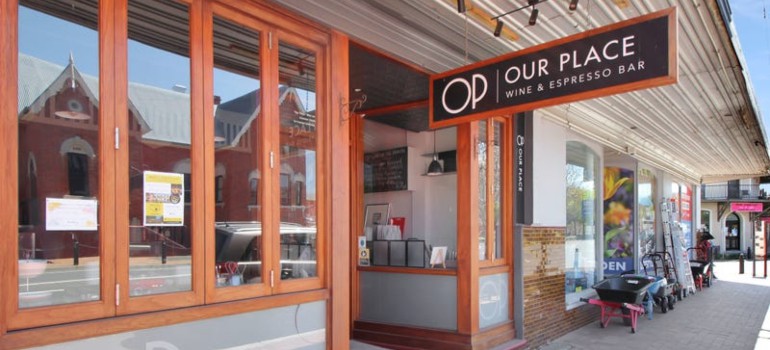 our place wine and espresso bar tenterfield