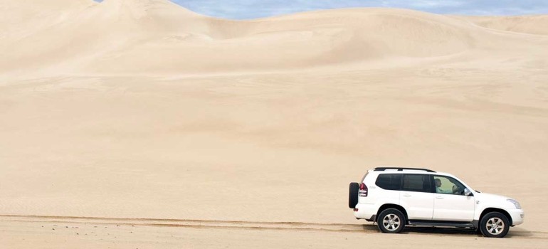 sand dunes