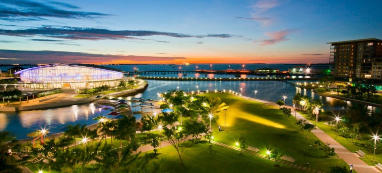 things to do in darwin going to the waterfront