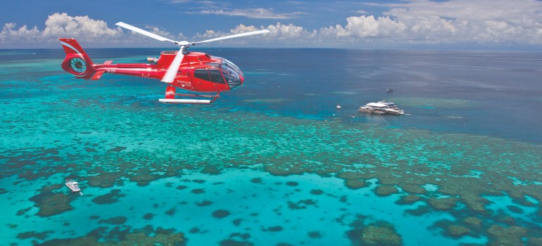 Great Barrier Reef near fitzroy