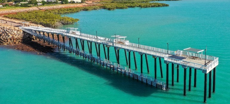 town beach jetty