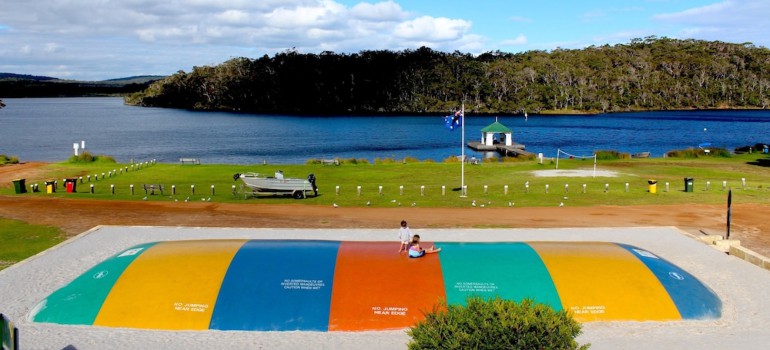 walpole’s caravan park