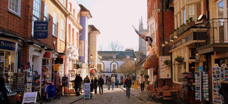 windsor historic town centre