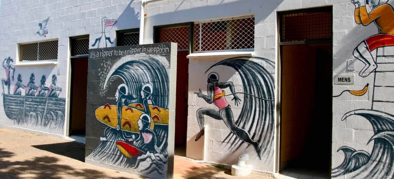 yeppoon's street art scene